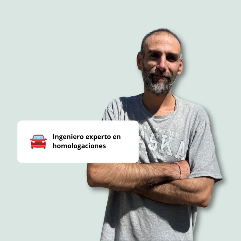 Gerard Benasco Salas ingeniero experto en homologaciones y fichas reducidas